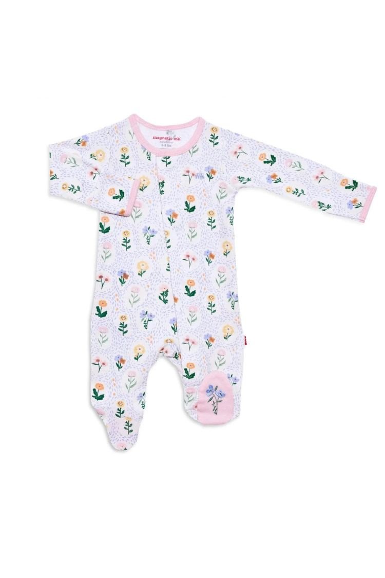 Abbey Footie - Lush Lemon - Children's Clothing - Magnetic Me - 10141