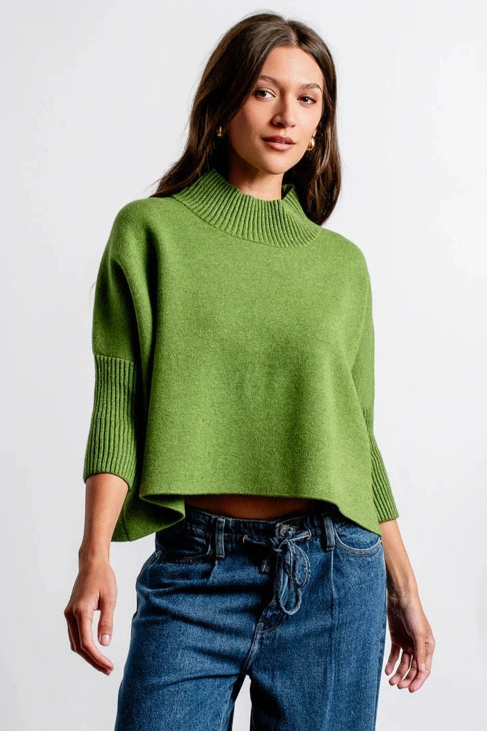 Cozy Aja Turtleneck Sweater by Kerisma: Shop Lush Lemon