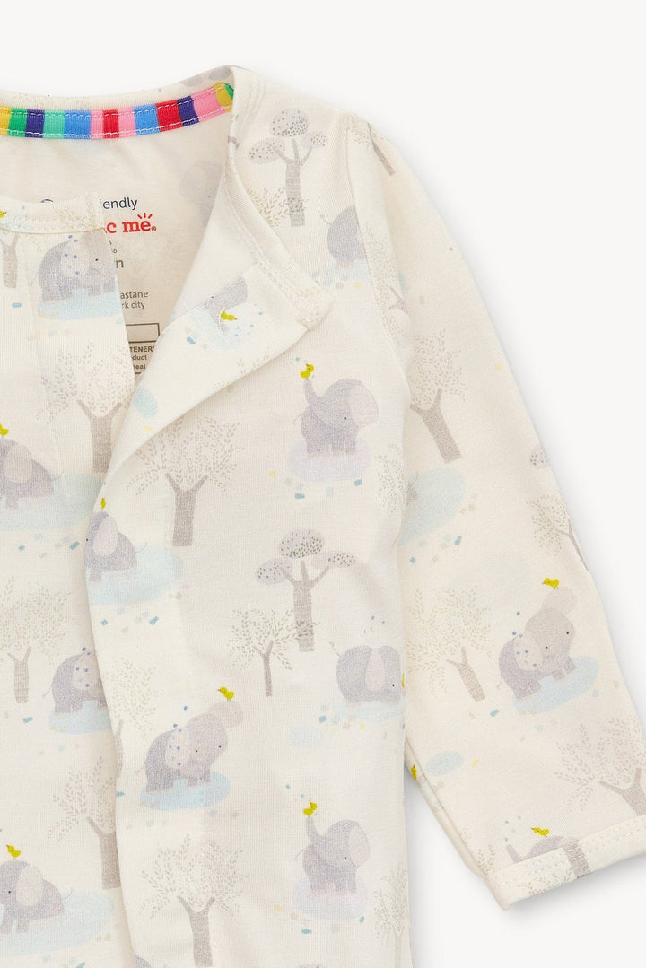Big Love Magnetic Footie - Lush Lemon - Children's Clothing - Magnetic Me - 840405232510