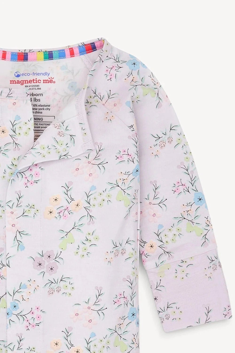 Emily Grow With Me Coverall W/Magnetic Closures - Lush Lemon - Children's Clothing - Magnetic Me - 840405235559