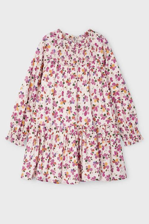 Mayoral Multicolor Floral Drop Waist Dress 3