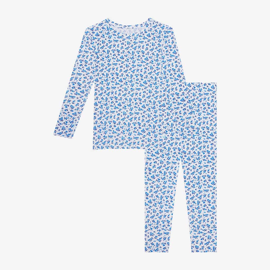 Long Sleeve Basic Pajamas Andina - Lush Lemon - Children's Clothing - Posh Peanut - 196137200274