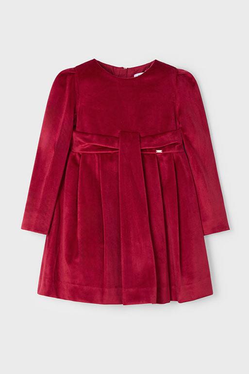 Mayoral Girls Dress Girls Toddler 3 Year Red Velvet by Childrensalon