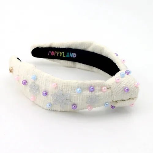Snowball Sparkle Headband - Lush Lemon - Children's Accessories - Poppyland - 24082408322