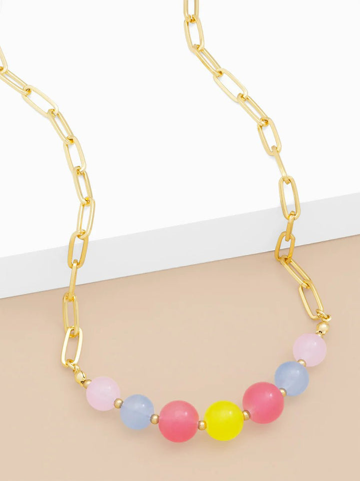 Sydney Collar Necklace - Lush Lemon - Women's Accessories - Zenzii - 279927991