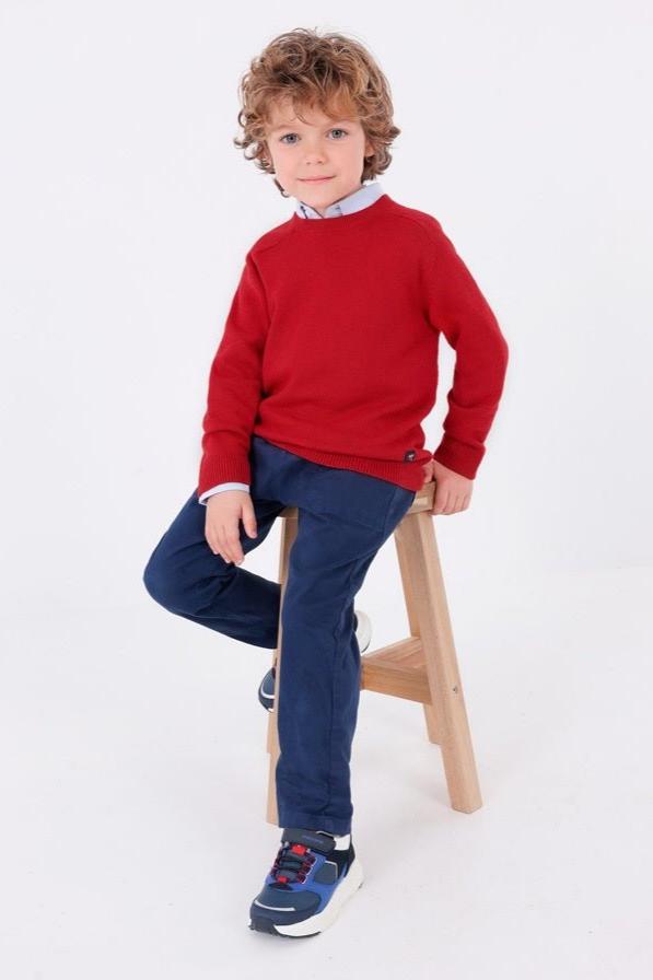 Basic Knit Sweater - Lush Lemon - Children's Clothing - Mayoral - 8445445883467