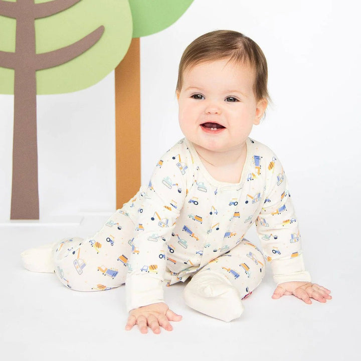 Can You Dig It Coverall Convetible - Lush Lemon - Children's Clothing - Magnetic Me - 840318753751