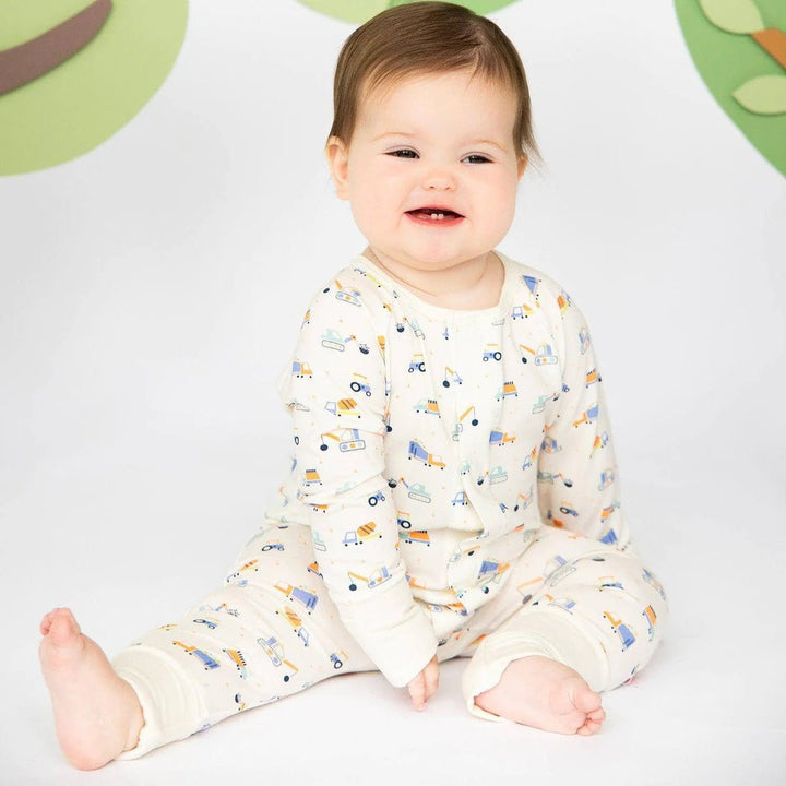 Can You Dig It Coverall Convetible - Lush Lemon - Children's Clothing - Magnetic Me - 840318753751