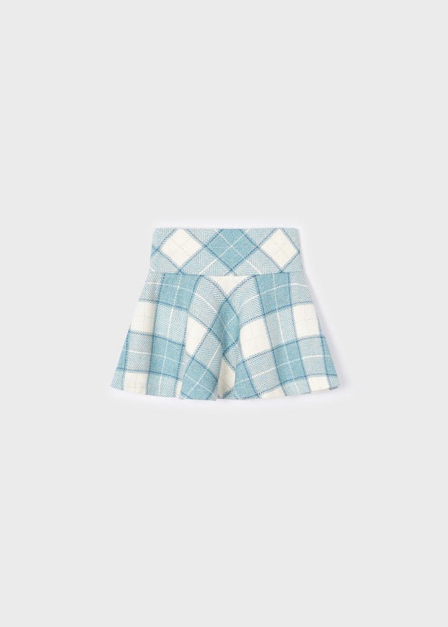 Check Plaid Skirt - Lush Lemon - Children's Clothing - Mayoral - 8445445977340