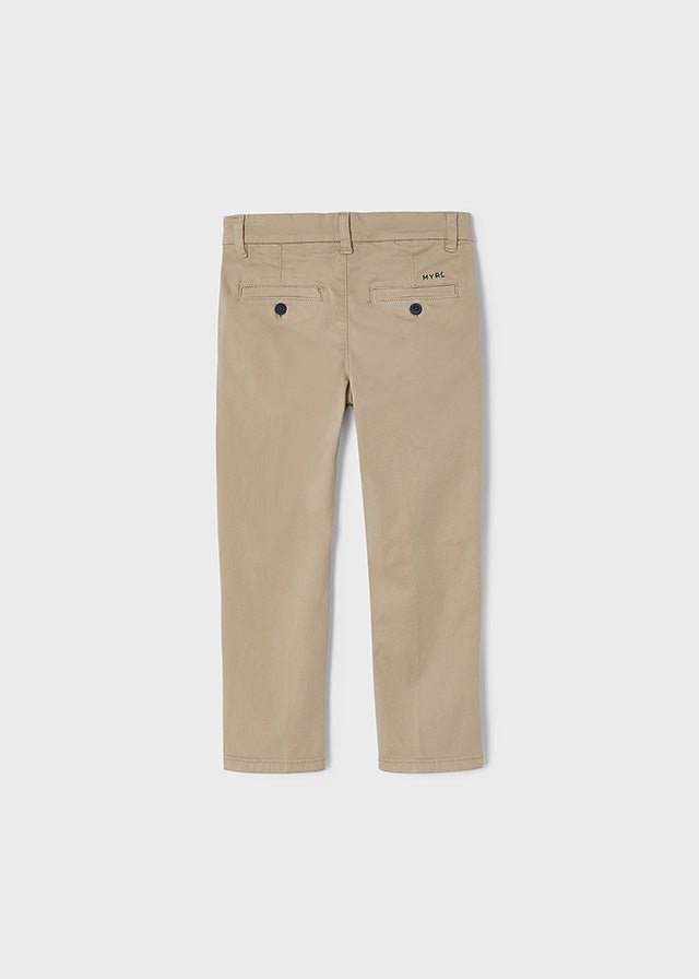Chino Slim Trousers Toddler - Lush Lemon - Children's Clothing - Mayoral - 8445445889629