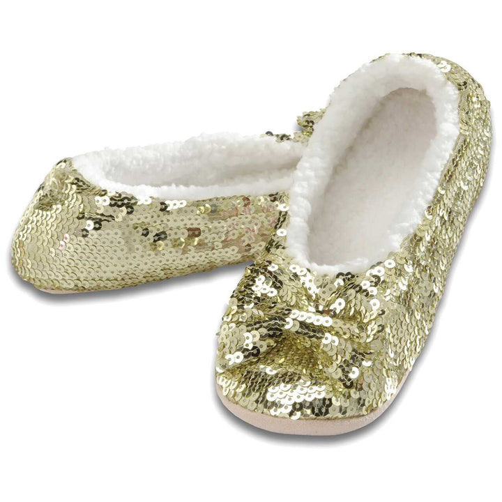 Classic Bling Ballerinas - Lush Lemon - Women's Accessories - Snoozies - 846847028797