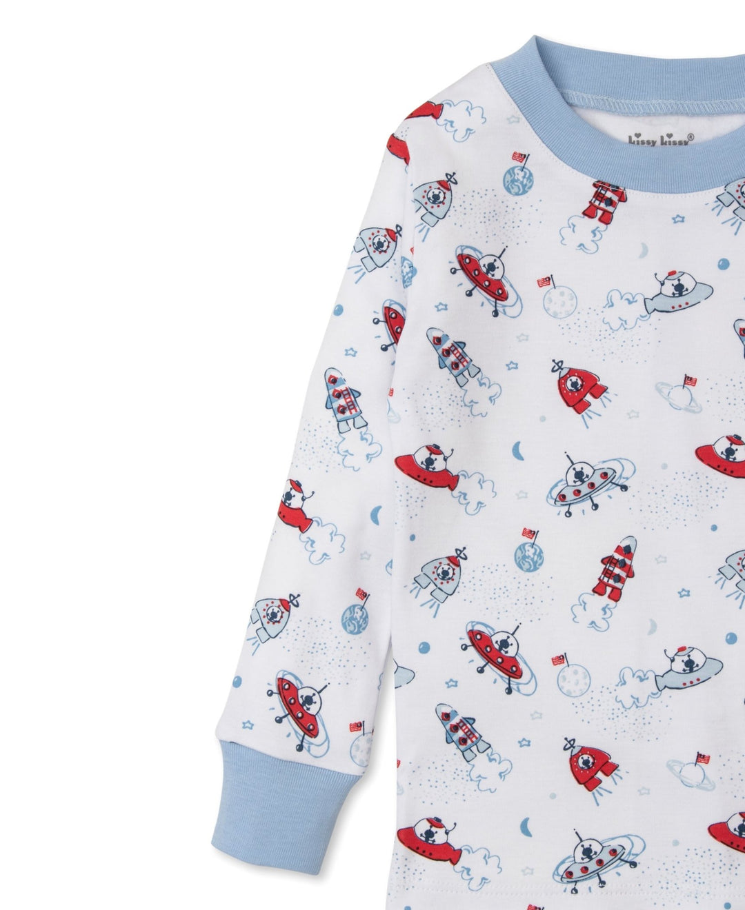 Cosmic Space Toddler Pajama Set - Lush Lemon - Children's Clothing - Kissy Kissy - 195165154368