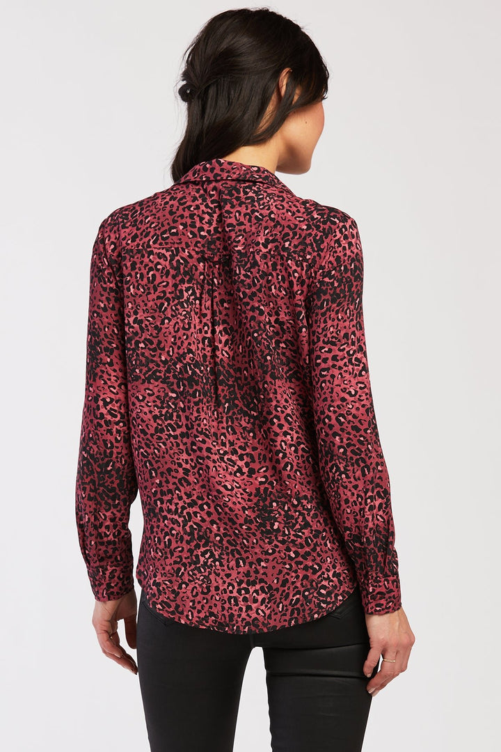 Elini Long Sleeve Leopard Top