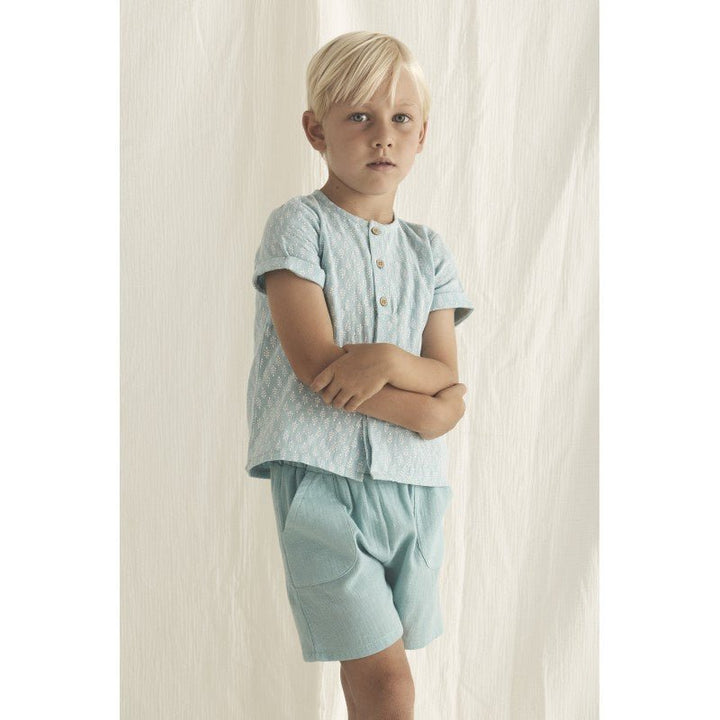 Fauno Short & Polo Set Green