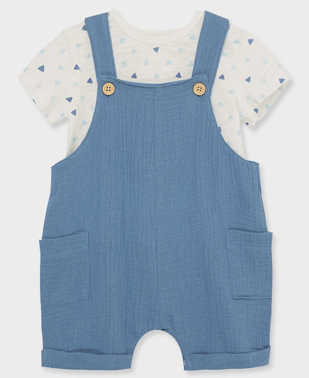 Geo Shortall Set - Lush Lemon - General - Little Me - 745644913506