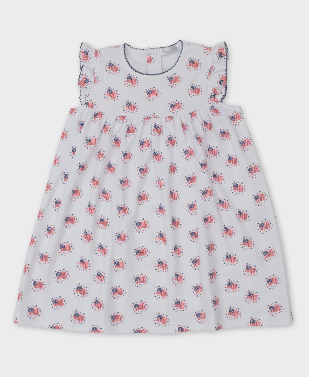 Girls Dress Essence Of America - Lush Lemon - General - Kissy Kissy - 195165088670