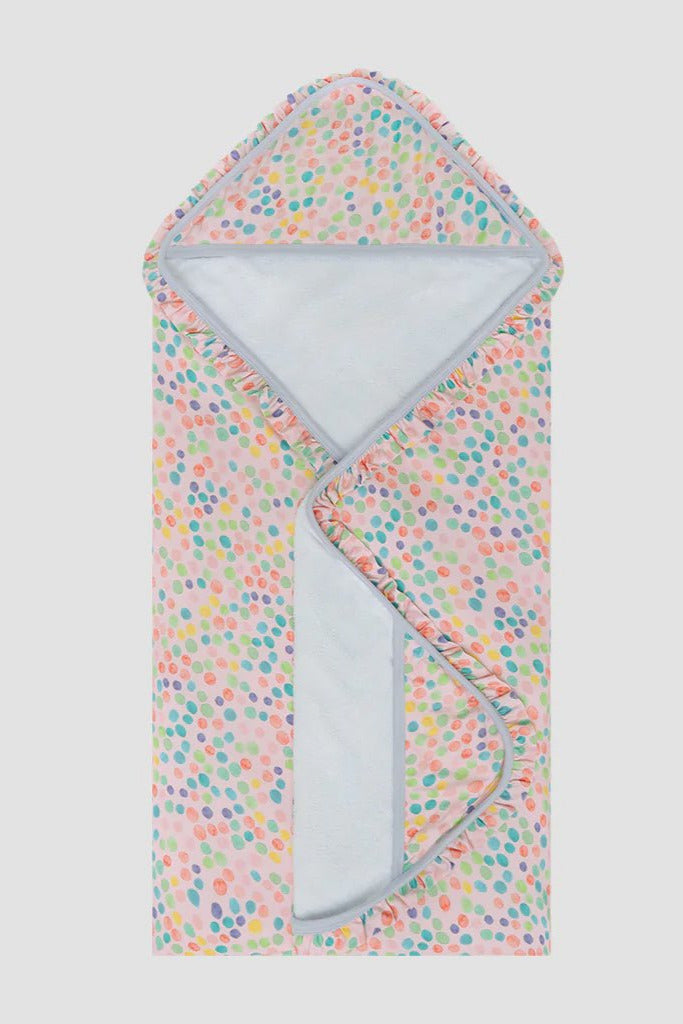 Hooded Towel - Lush Lemon - Children's Accessories - Posh Peanut - 10365