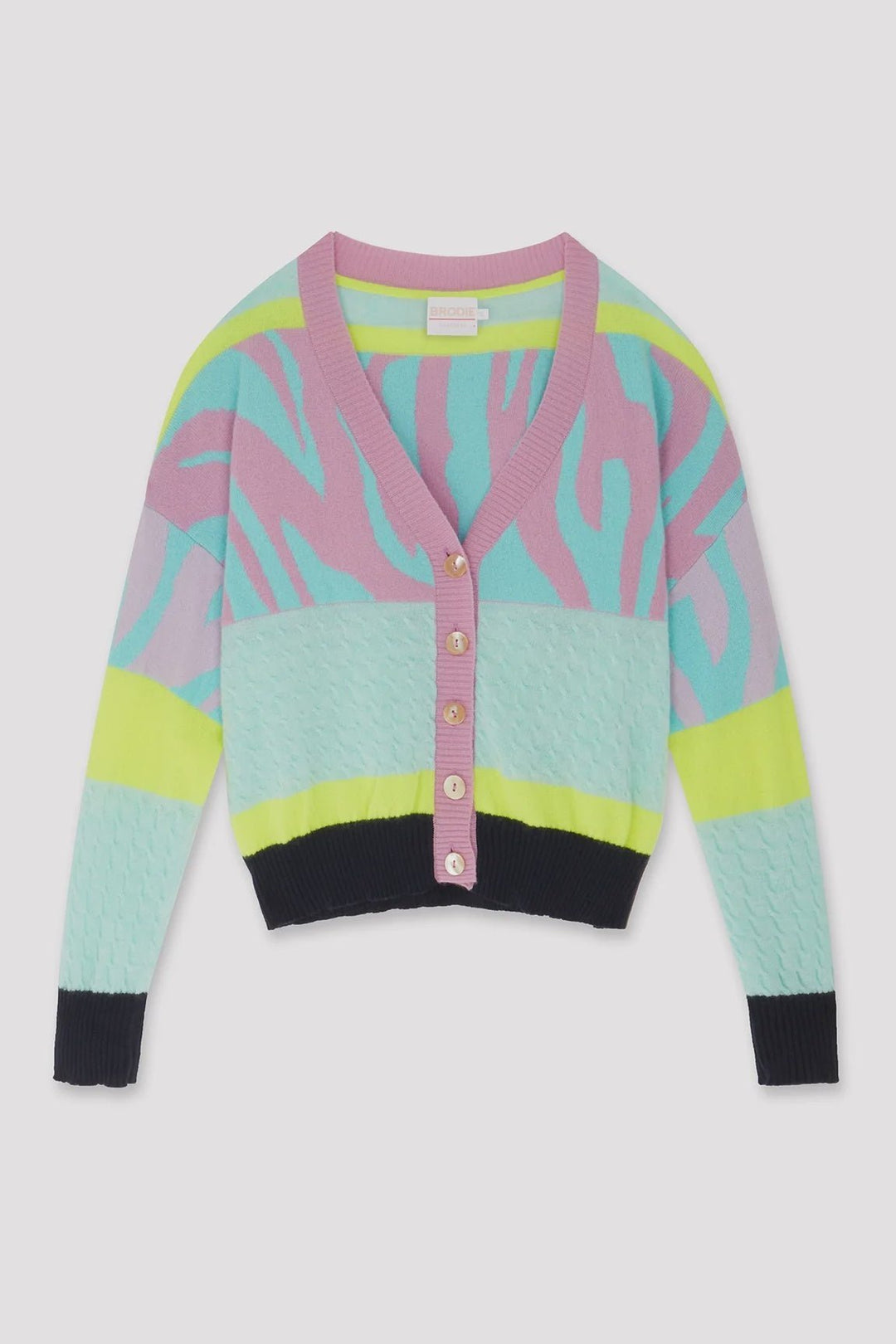 Jasper Cardi Sweater - Lush Lemon - Women's Clothing - Brodie - 10436