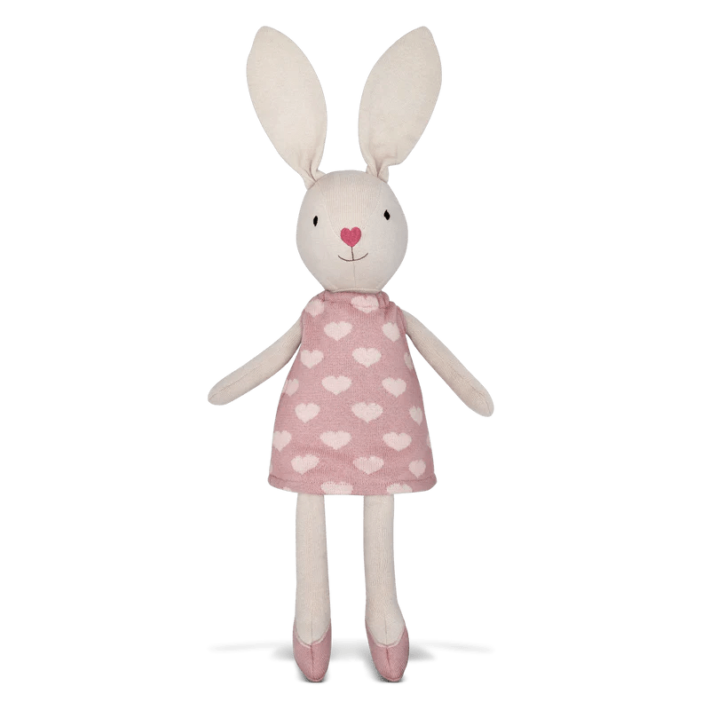 Knit Bunny Plush Organic - Lush Lemon - Children's Accessories - Apple Park - 8461880030846