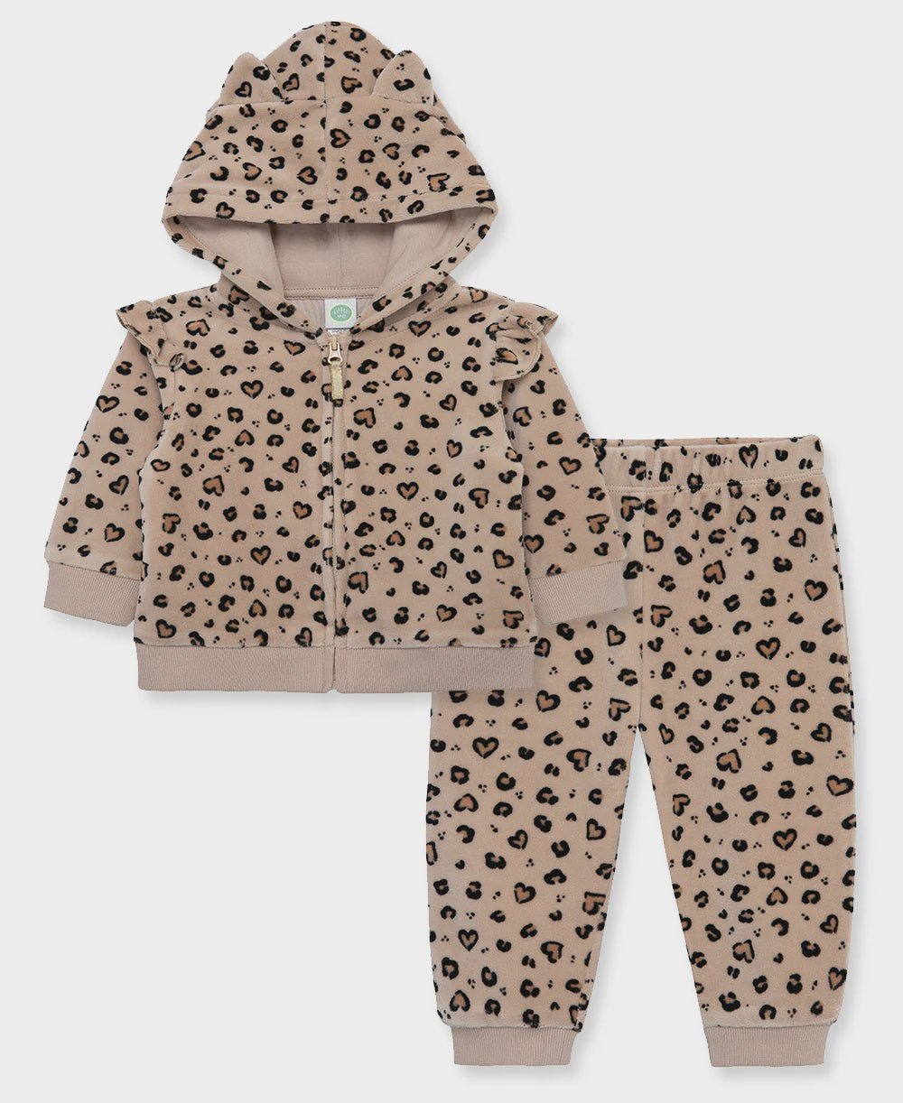 Animal Print Hoodie & Jogger Set Animal Print Hoodie & Jogger Set
