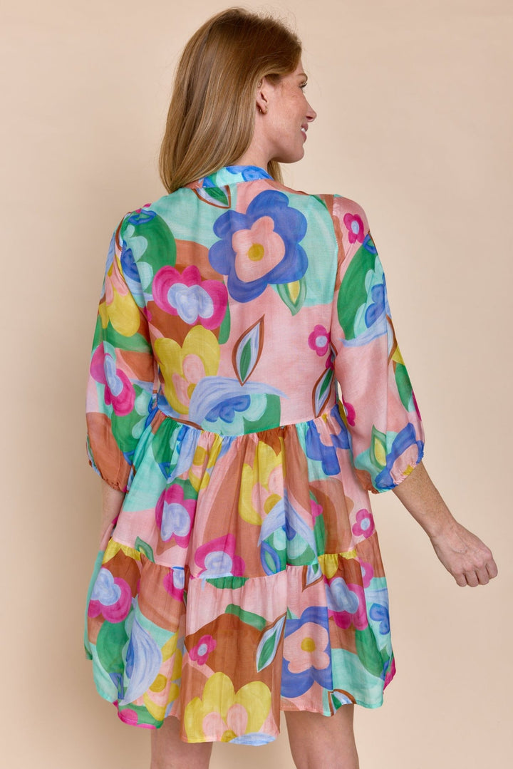 OPA Dress Maya - Lush Lemon - Women's Clothing - Sofia Collections - 13005