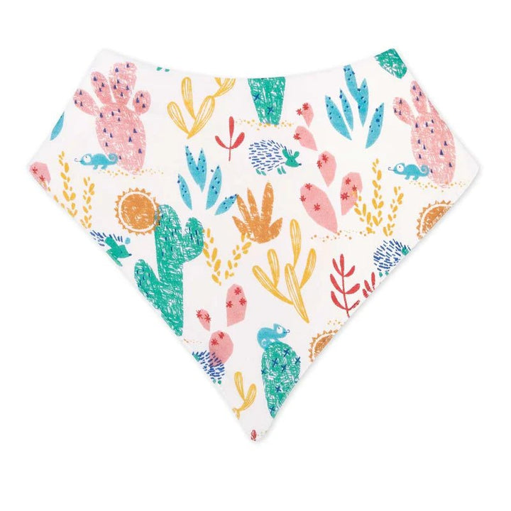 Organic Fiber Bandana Bib - Lush Lemon - Children's Accessories - Apple Park - 10474
