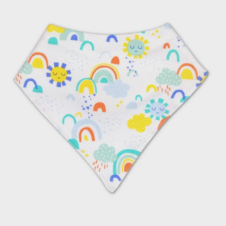 Organic Fiber Bandana Bib - Lush Lemon - Children's Accessories - Apple Park - 10475
