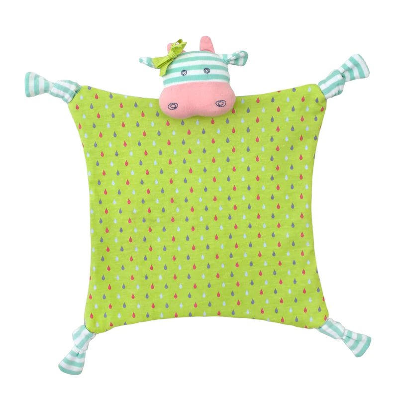 Organic Plush Blankie - Lush Lemon - Children's Accessories - Apple Park - 8461880100211