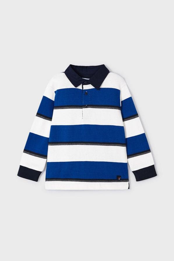 Striped Polo Shirt Boys - Lush Lemon - Children's Clothing - Mayoral - 8445445937962