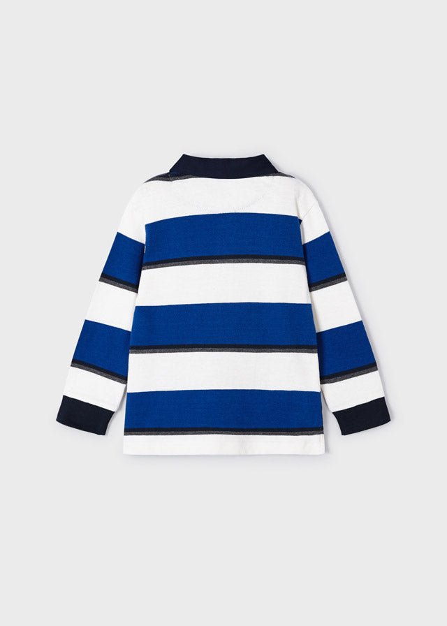 Striped Polo Shirt Boys - Lush Lemon - Children's Clothing - Mayoral - 8445445937962