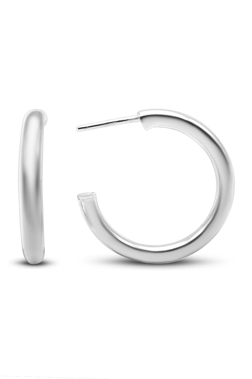 Totally Tubular Hoop Earring 25MM - Lush Lemon - Women's Accessories - Stia - 794094038901