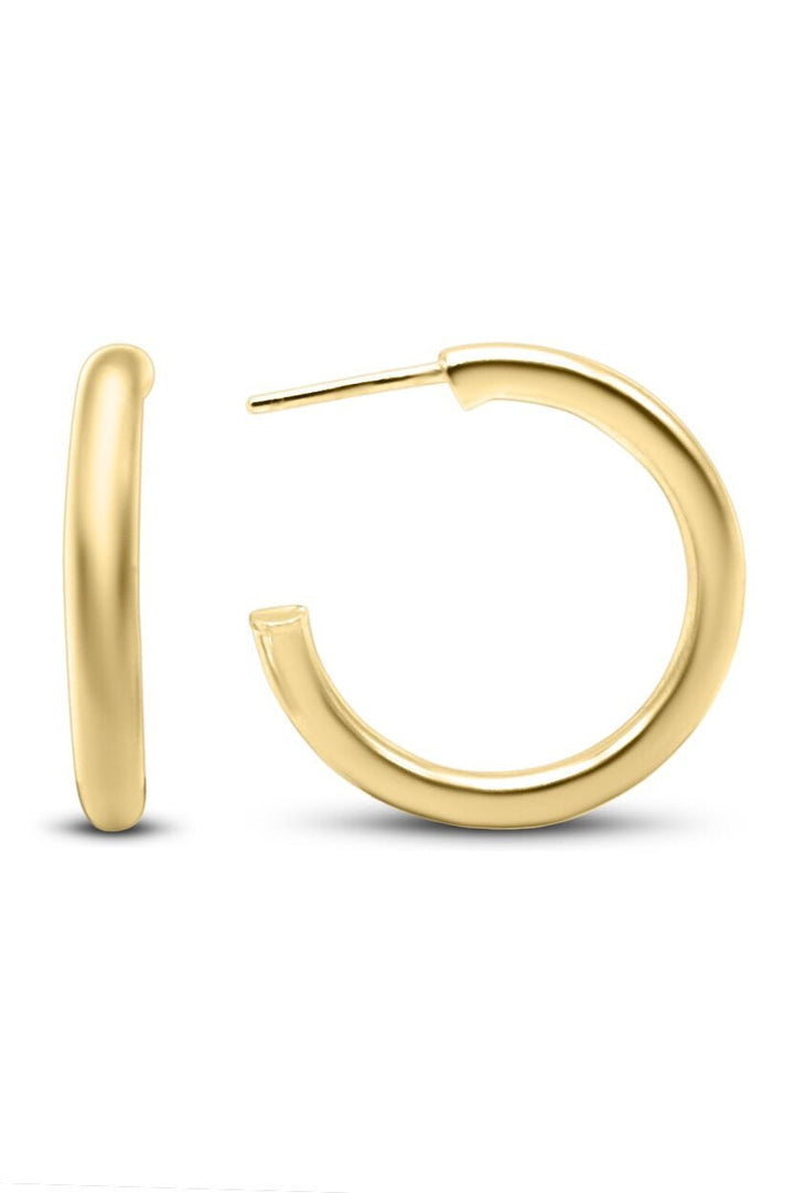 Totally Tubular Hoop Earring 25MM - Lush Lemon - Women's Accessories - Stia - 794094038918