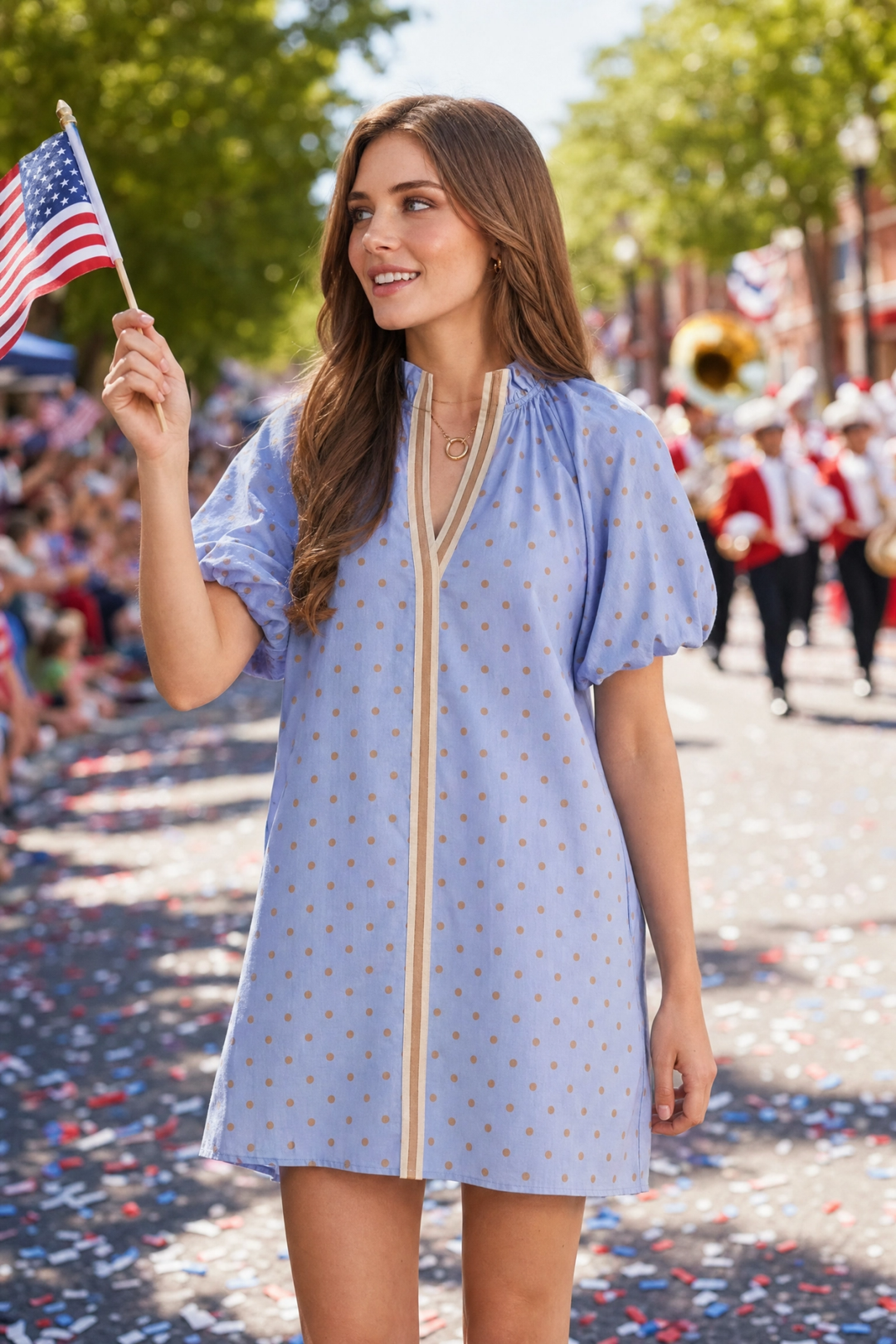Cute Summer Dresses for a Neighborhood Parade: Fourth of July Style - Lush Lemon