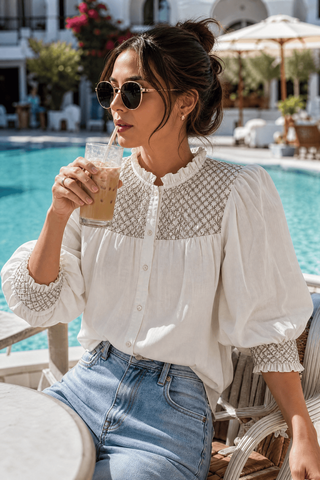 How to Style White Blouses for Summer - Lush Lemon