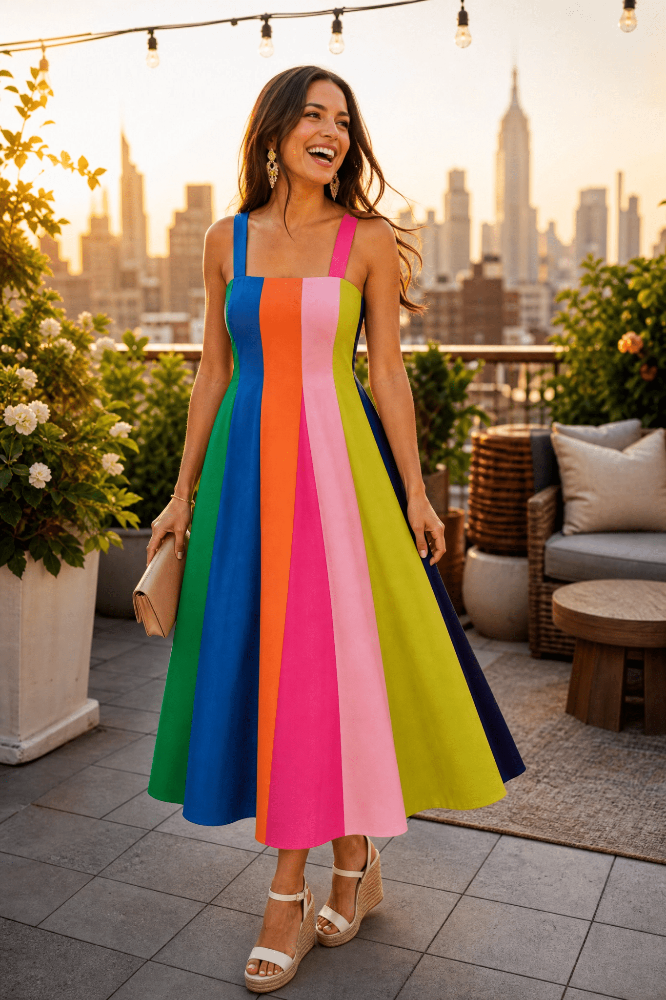 Joyful Summer Fashion: How to Style Colorful Statement Dresses - Lush Lemon