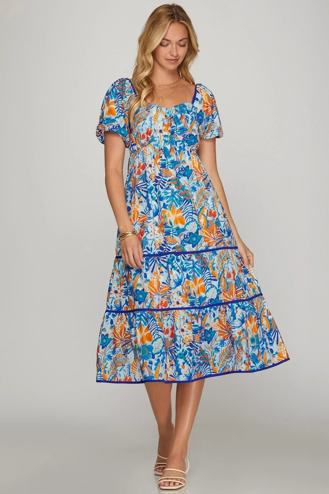 The Perfect Blend of Style and Function: The Midi Dress with Pockets - Lush Lemon