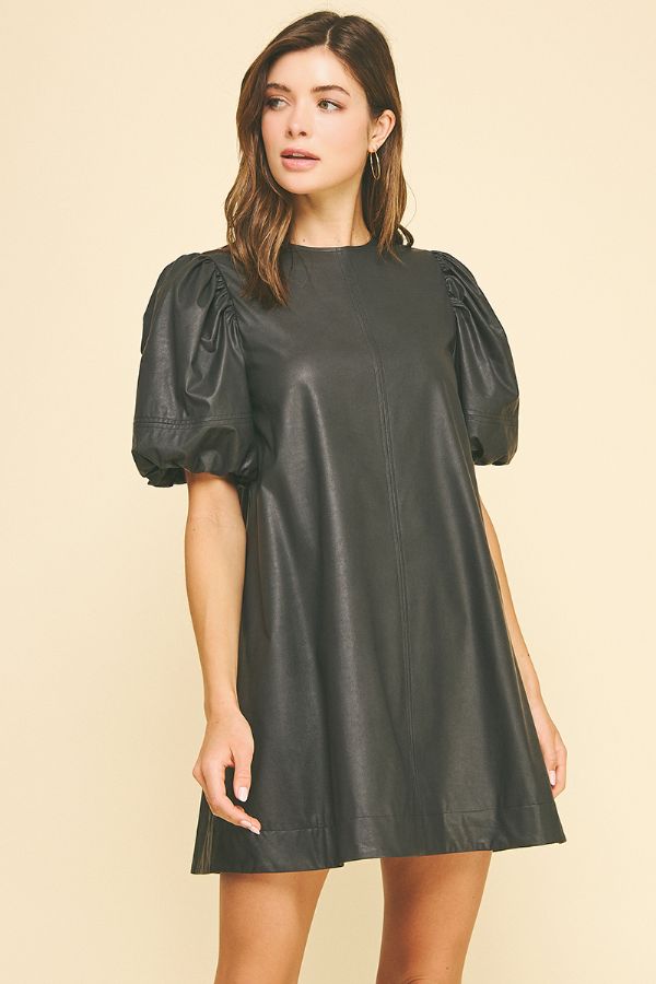 Leather Tunic Dress
