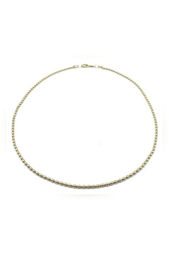 14K Filled Oval Bead Necklace - Lush Lemon - Women&