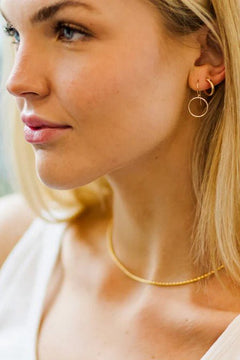 14K Filled Oval Bead Necklace - Lush Lemon - Women&