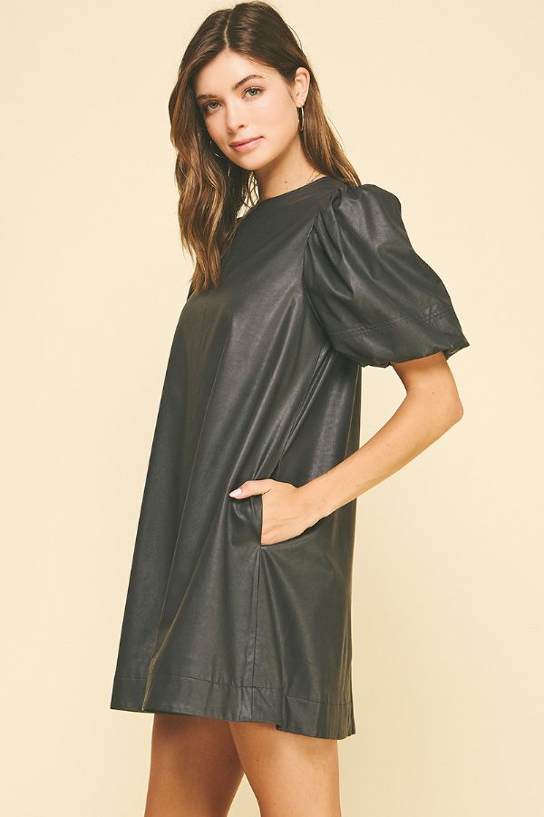Leather Tunic Dress