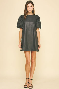 Leather Tunic Dress