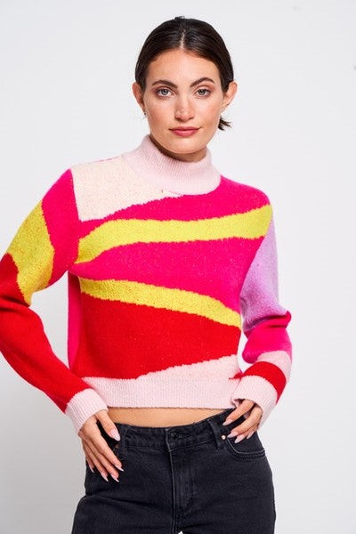 Silka Abstract Sweater