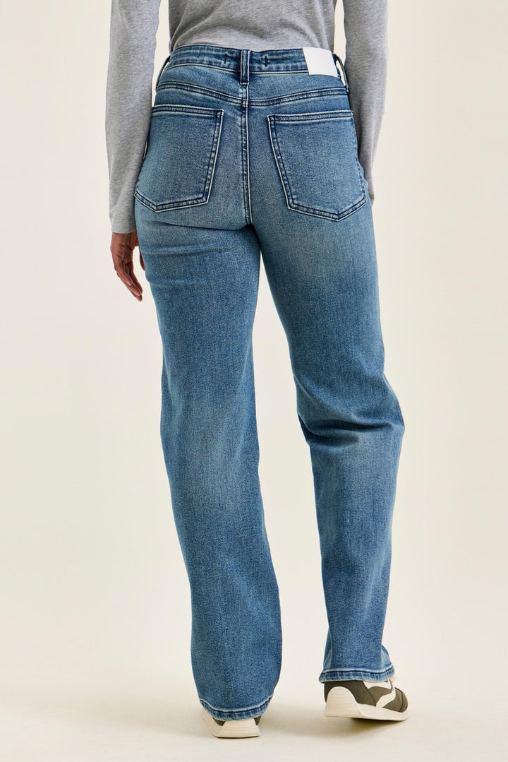 Kimberly High Rise Straight Jeans
