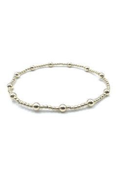 2mm Gold Filled Waterproof Karma Bracelet - Lush Lemon - Women&