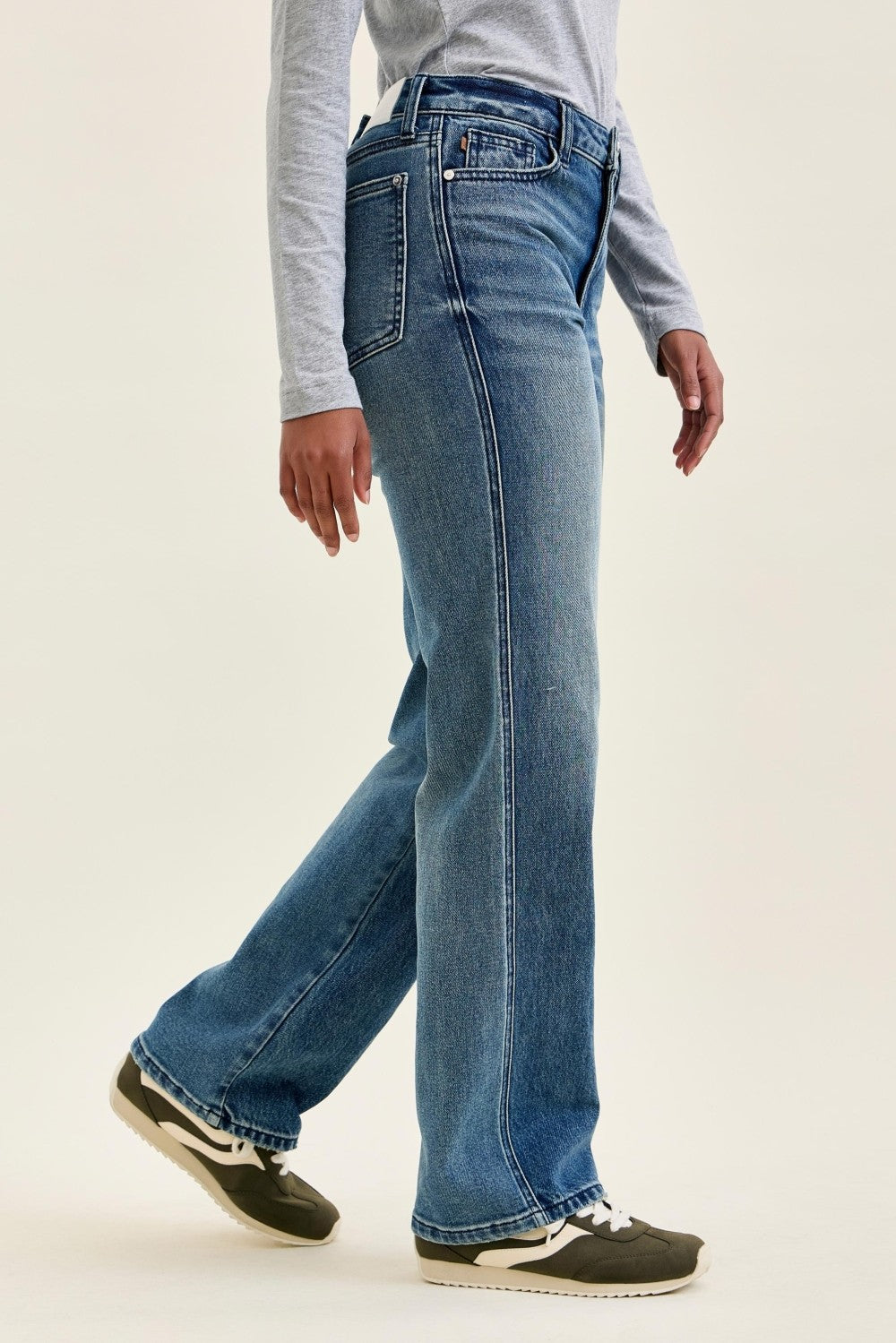 Kimberly High Rise Straight Jeans