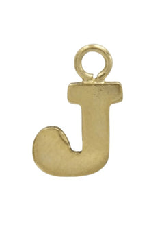 3mm Gold Filled Initial Charm Waterproof Bracelets - Lush Lemon - Women&