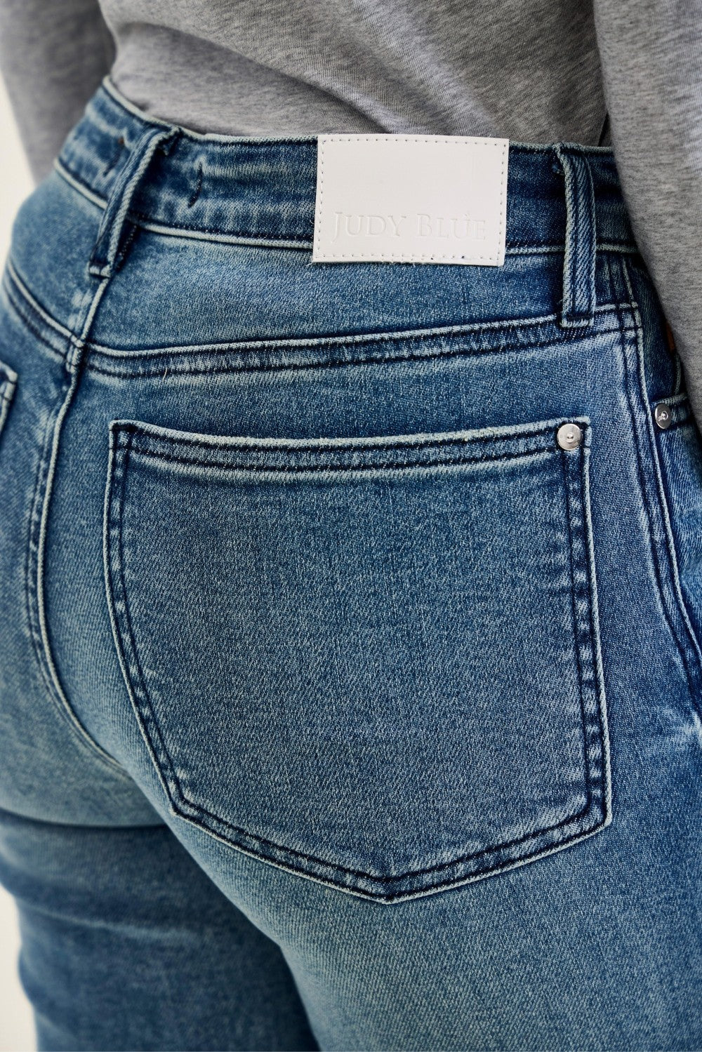 Kimberly High Rise Straight Jeans