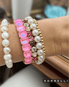 7 Inch Octavia Stretch Bracelet - Lush Lemon - Women&
