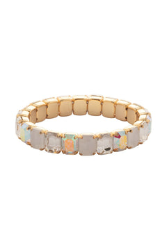 7 Inch Octavia Stretch Bracelet - Lush Lemon - Women&