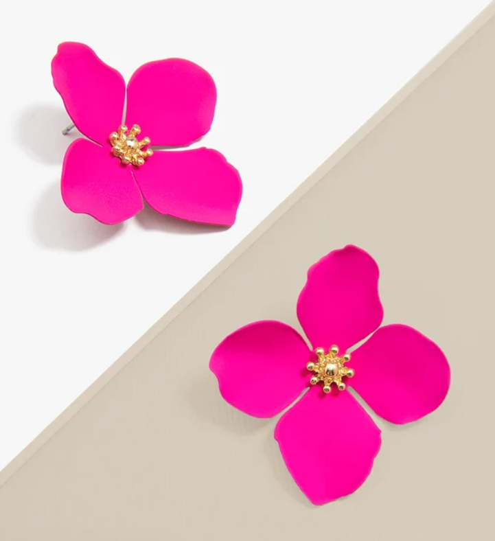 Greta Floral Stud Earrings